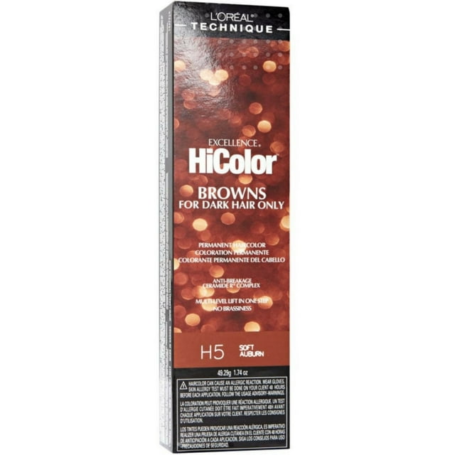 Loreal Excellence Hicolor [H5] Soft Auburn 1.74oz