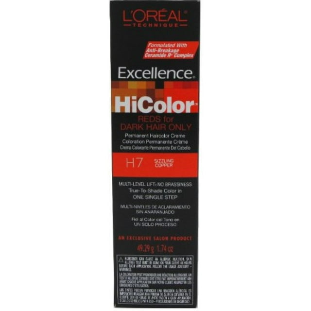 Loreal Excellence Hicolor [H7] Sizzling Copper 1.74oz