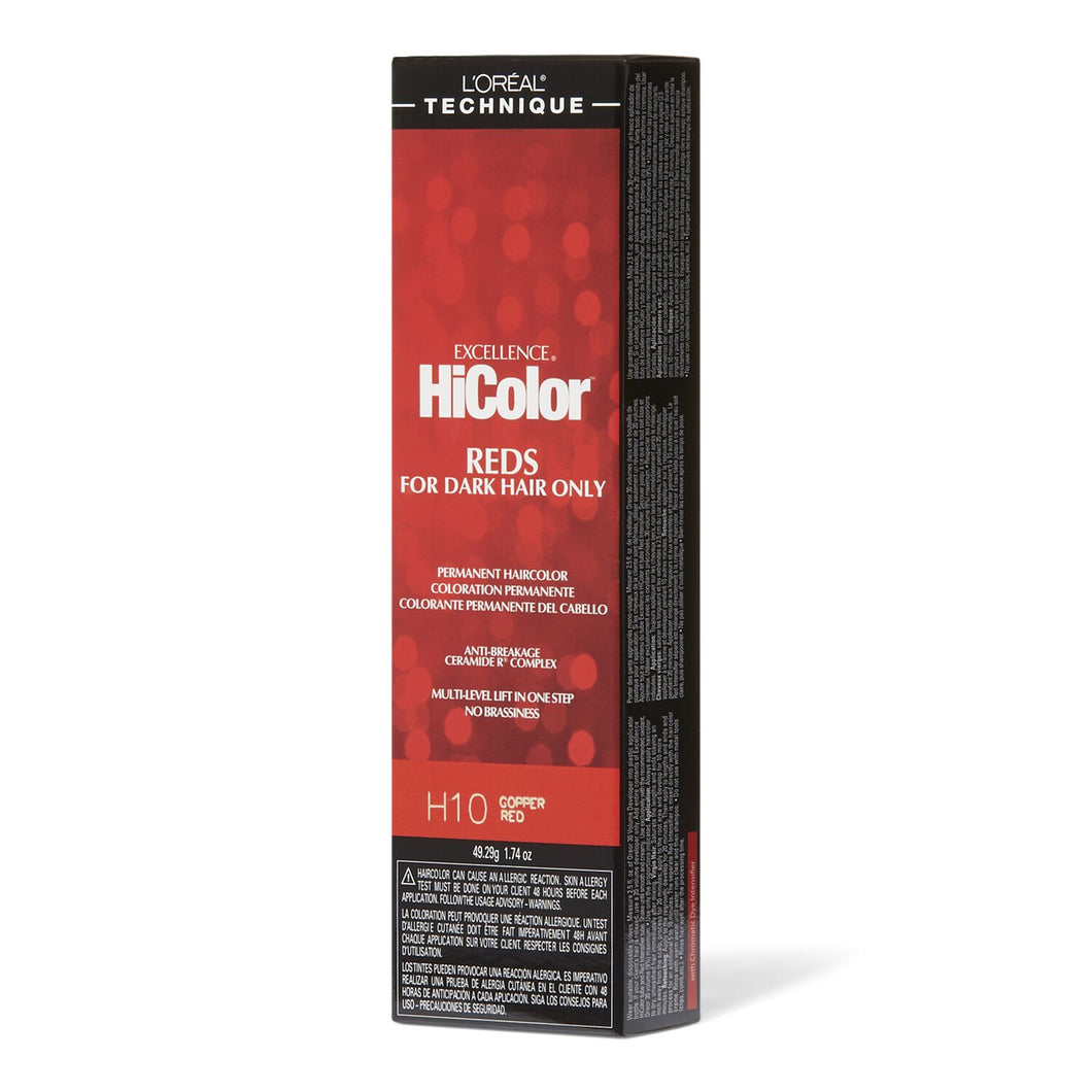 Loreal Excellence Hicolor [H10] Copper Red 1.74oz