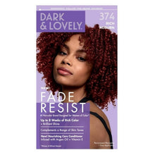 Load image into Gallery viewer, SoftSheen-Carson Dark and Lovely Fade Resist Rich Conditioning Hair Color, Permanent Hair Color - [374] Rich Auburn
