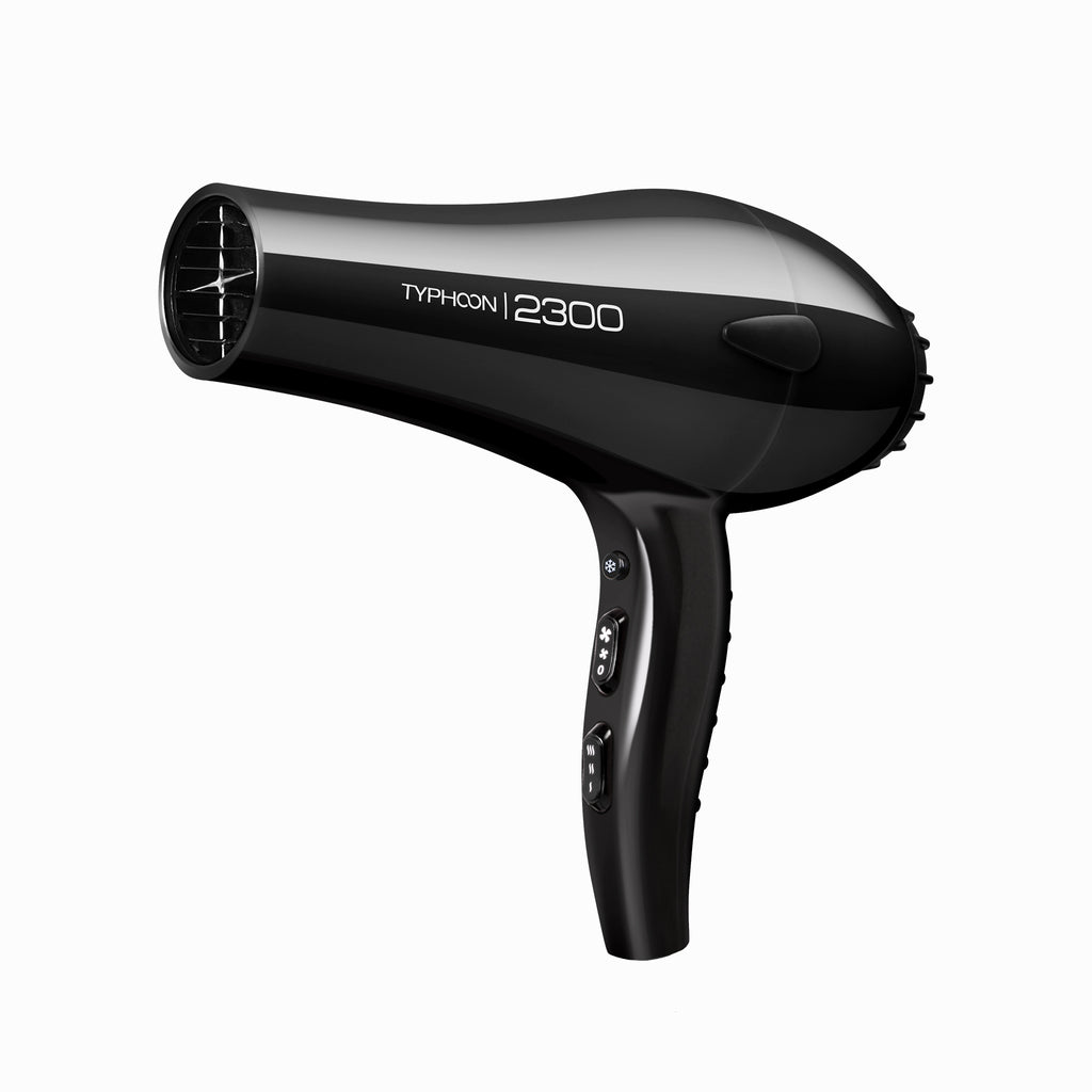 Nicka K Typhoon 2300 Hair Dryer Black TP-2300