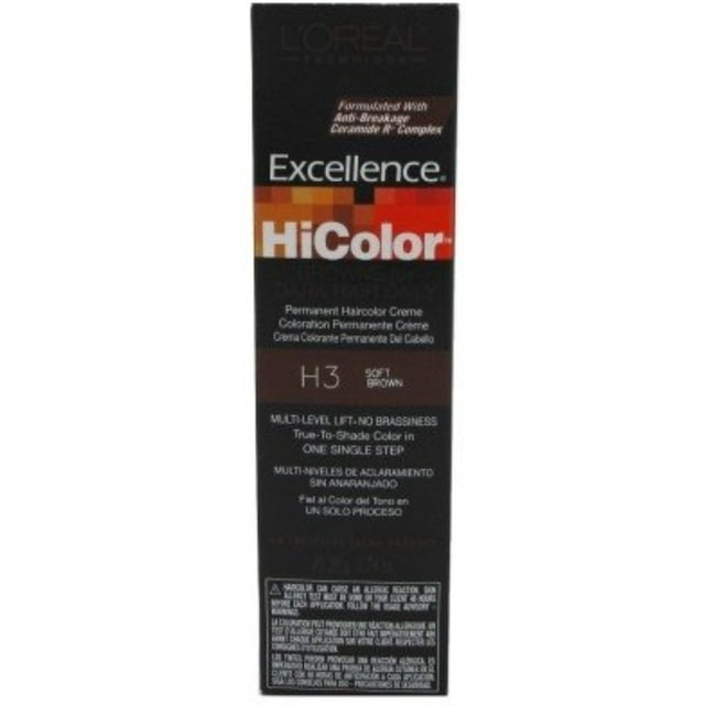 Loreal Excellence Hicolor [H3] Soft Brown 1.74oz