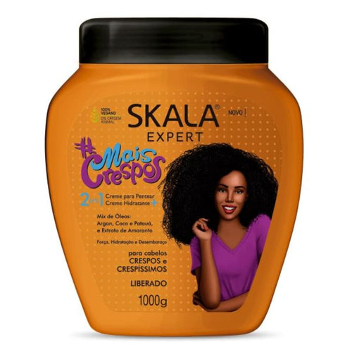 Skala Mais Crespos 2-In-1 Leave-In Treatment Crm 35.2oz