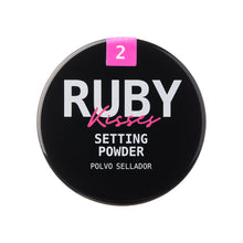 Load image into Gallery viewer, Ruby Kisses "Fix &amp; Forget" Setting Powder
