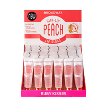 Load image into Gallery viewer, Broadway Clear Lip Gloss - Peach BCLG12D
