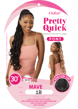 Load image into Gallery viewer, Outre Pretty Quick - Drawstring Pony - Mave
