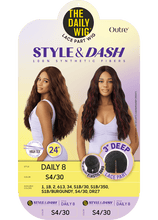 Load image into Gallery viewer, Outre The Daily Wig Style N Dash 3&quot; Deep Lace Part Wig Daily 8
