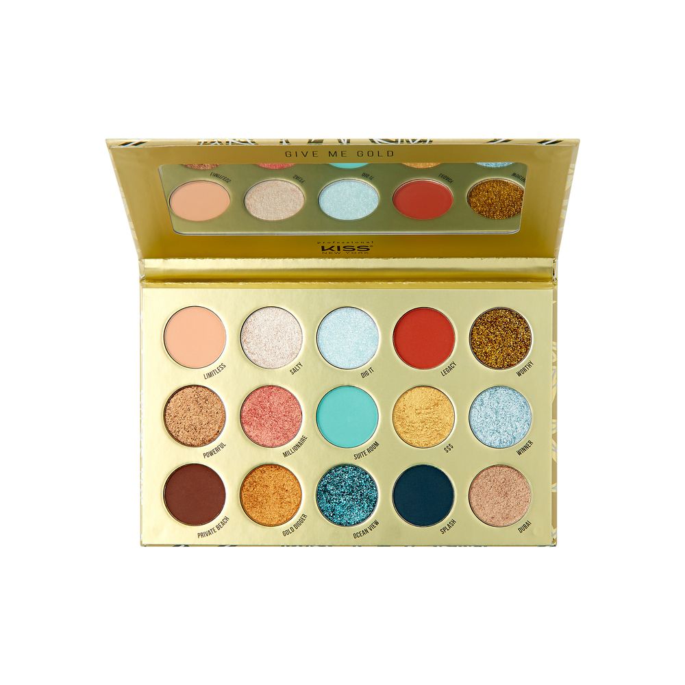 Kiss New York Pro Shadow Palette- Give Me GoldKMSP02