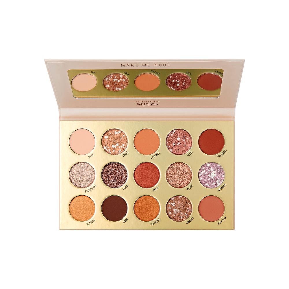 Kiss New York Pro Shadow Palette- Make Me NudeKMSP03
