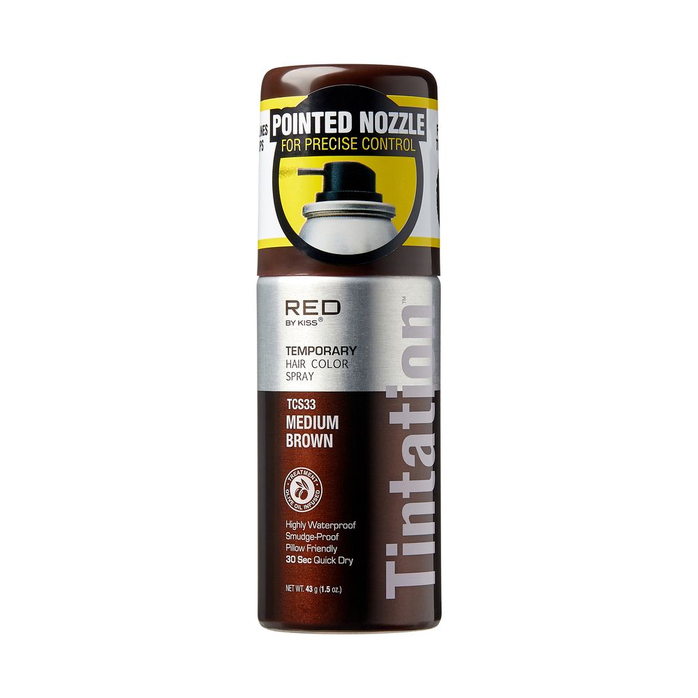 Kiss New York Tintation Color Spray 1.5oz - Medium BRTCS33