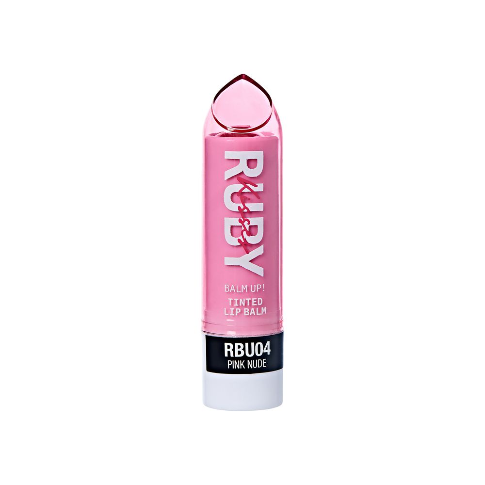 Ruby Kisses Tinted Lip Balm - Pink NudeRBU04