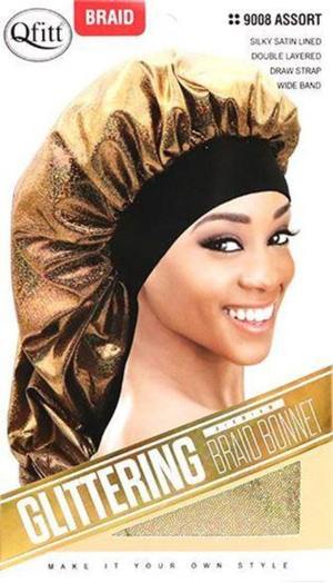 Glittering Braid Bonnet : Assort Qfitt9008
