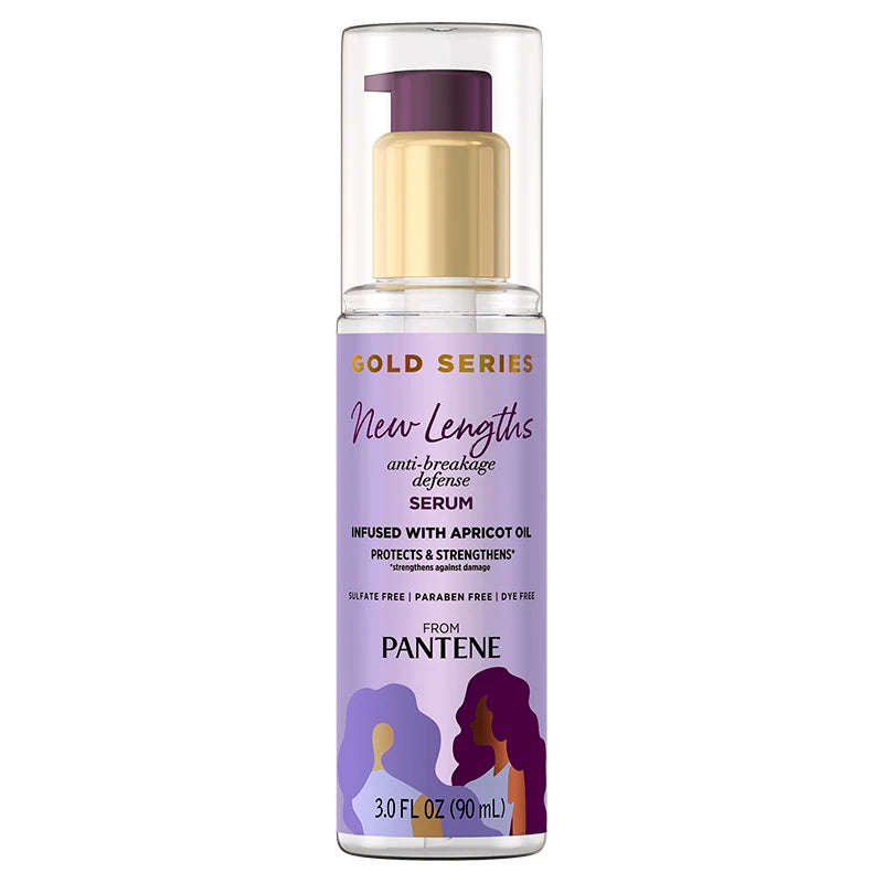 Pantene Gold Series New Length Anti-Breakage Defense Serum - 3 fl oz