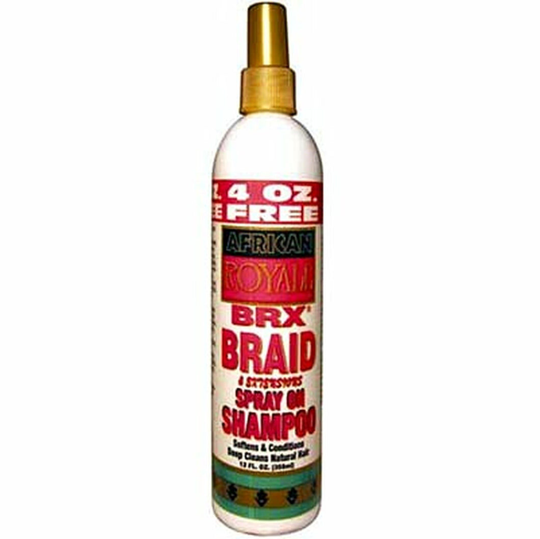 African Royale BRX Braid Spray on Shampoo 12 oz