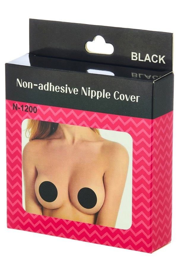 N-1800 - Non adhesive nipple cover Black