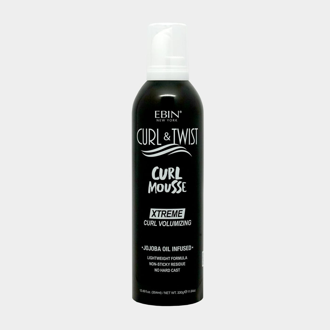 Ebin New York Curl & Twist Curl Mousse - Curl Volumizing