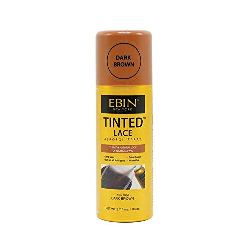 Ebin New York Tintedlace Aerosol Spray - Dark Brown