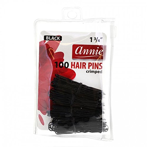 Hair Pins 1 3/4In 100Ct Black 3319 Annie 3319