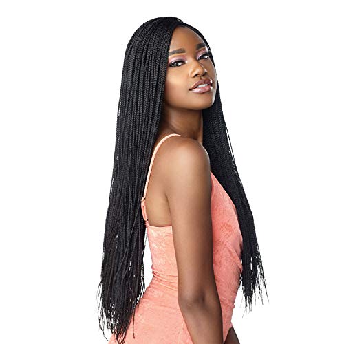 Sensationnel Cloud 9 4X4 Braid Lace Wig Micro Box Braid 28