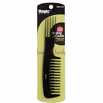 Magic-Collection-Handle-Comb-with-Metal-Pik-2415
