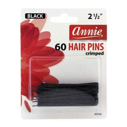 Hair Pins 2 1/2In 60Ct Black Annie 3316