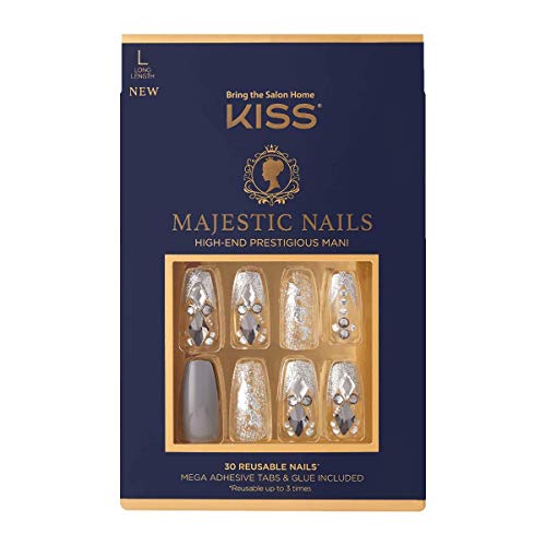 KISS Majestic Nails- Sparkle KMA03