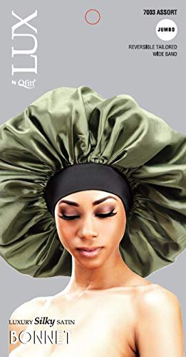 Silk Bonnet(Jumbo) (6Pc) : Assort Qfitt7003