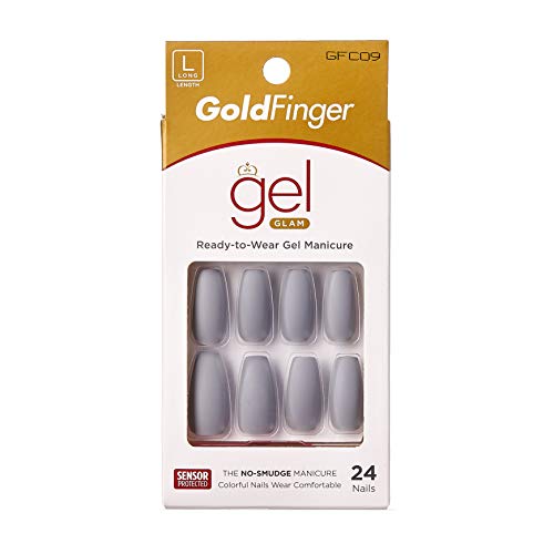 Gold Finger Color Nails GFC09