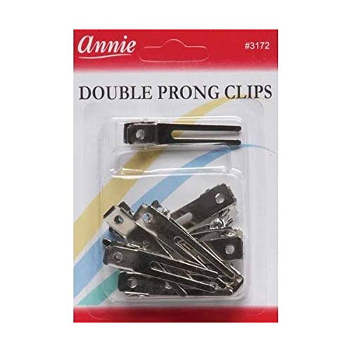 Double Prong Clips 10Ct Annie 3172