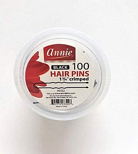 Bob Pins 2In 100Ct Black Annie 3324