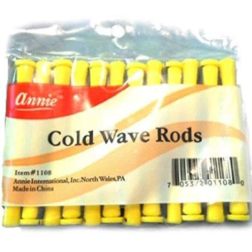 Cold Wave Rod Long 12Ct Yellow Annie 1108