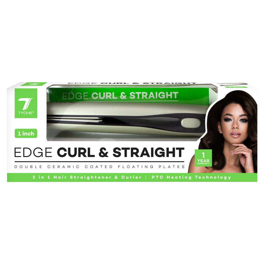 Nicka K Tyche Edge Curl & Straight Green HFED44G