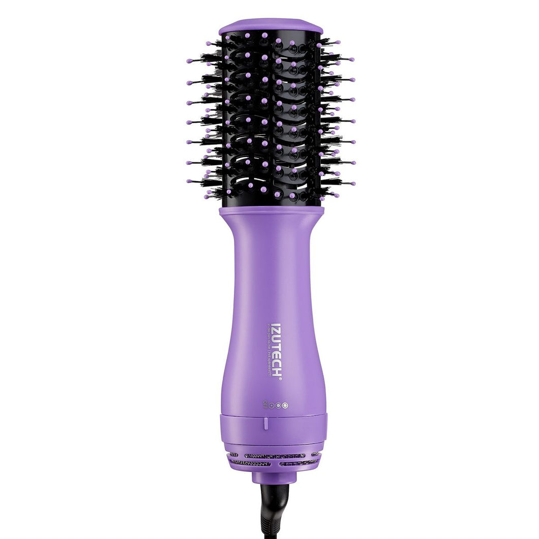IZUTECH TORO 2-in-1 Portable Hair Dryer with Volumizing Brush - Purple