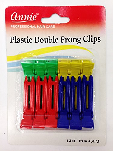 Double Prong Clips 12Ct Annie 3173