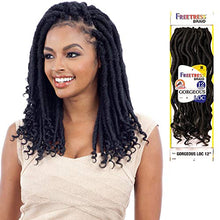 Load image into Gallery viewer, Freetress Synthetic Crochet Braid - 2X Cuban Goddess Loc 12&quot;
