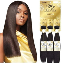 Load image into Gallery viewer, Outre Human Hair Mytresses - Gold Label - Natural Straight 16&quot;
