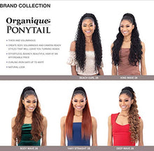 Load image into Gallery viewer, Shake N Go Synthetic Organique Ponytail - Deep Wave 28&quot;
