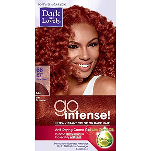 Dark and Lovely Go Intense 66 Spicy Red  KIT