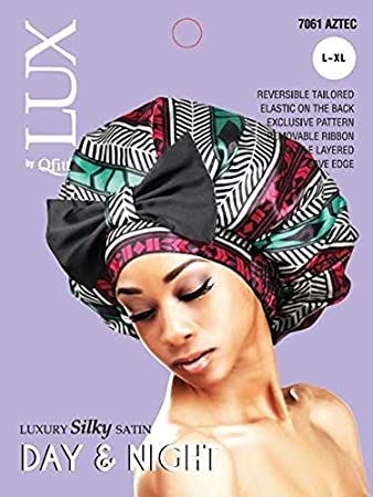 Silk Day & Night Cap (Xl) (6Pc): Afro Qfitt7061