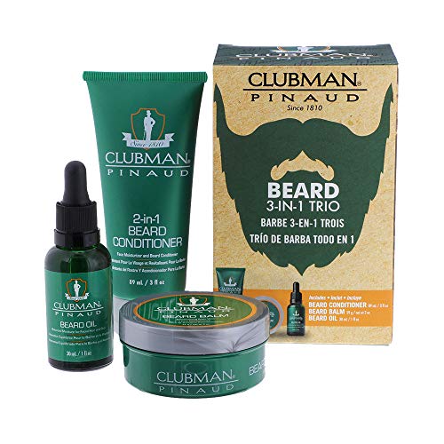 Clubman Pinaud S&B Beard 3-In-1 Trio Kit