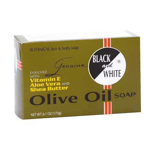 Black & White Soap Olive Oil 6.1oz
