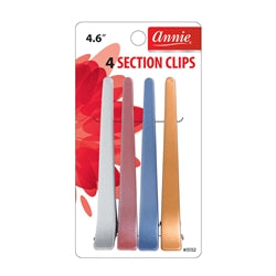 Annie Section Clips 4 ct Plastic 3132