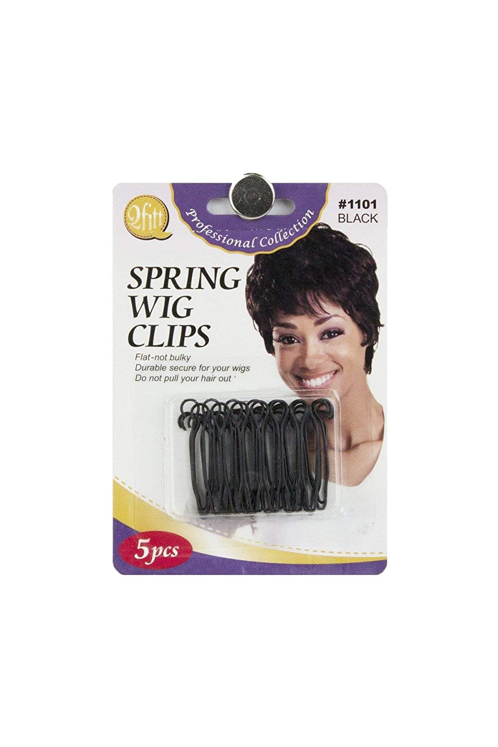 Spring Wig Clip (5Pcs Blister) W1101