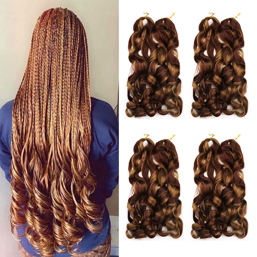 French Curl Braiding Hair 24