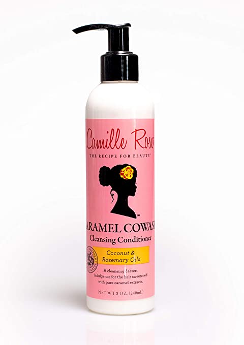 Camille Rose Caramel Cowash Cleansing Conditioner With Pump, 8 Fl Oz
