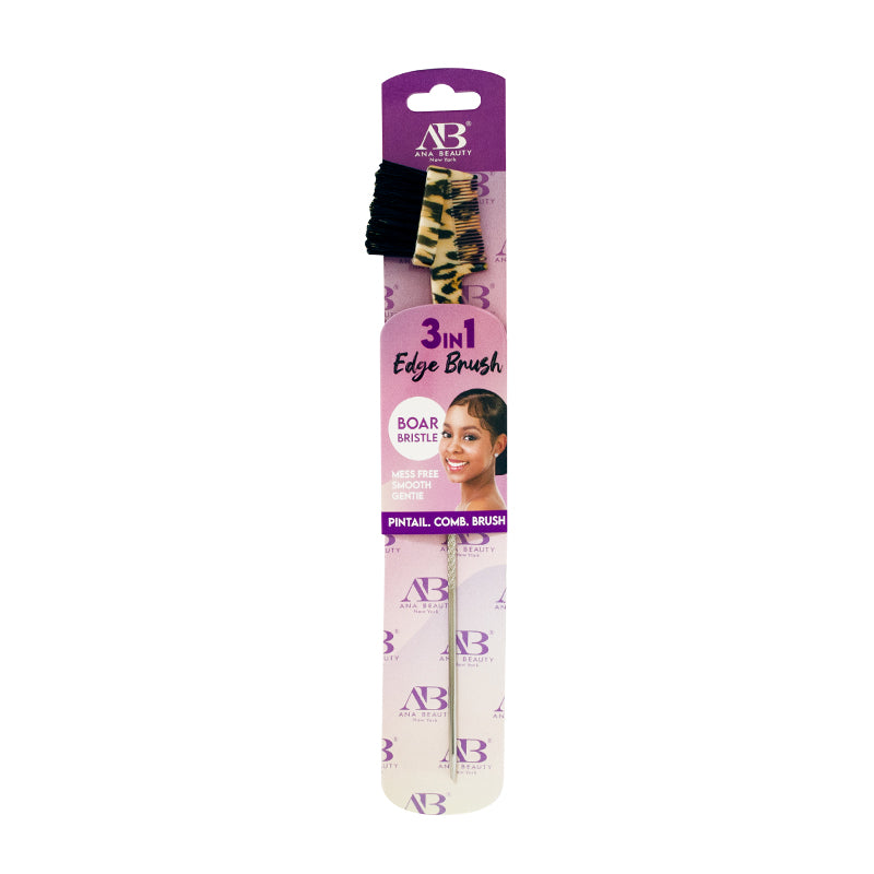Ana Beauty 3 In 1 Edge Control Brush #Abr0333