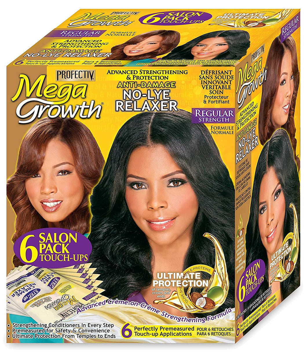 Profectiv Relaxer No-Lye Mega Growth Reg KIT-6touch