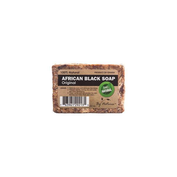 By Natures 100% Natural African Black Soap Original 3.5oz