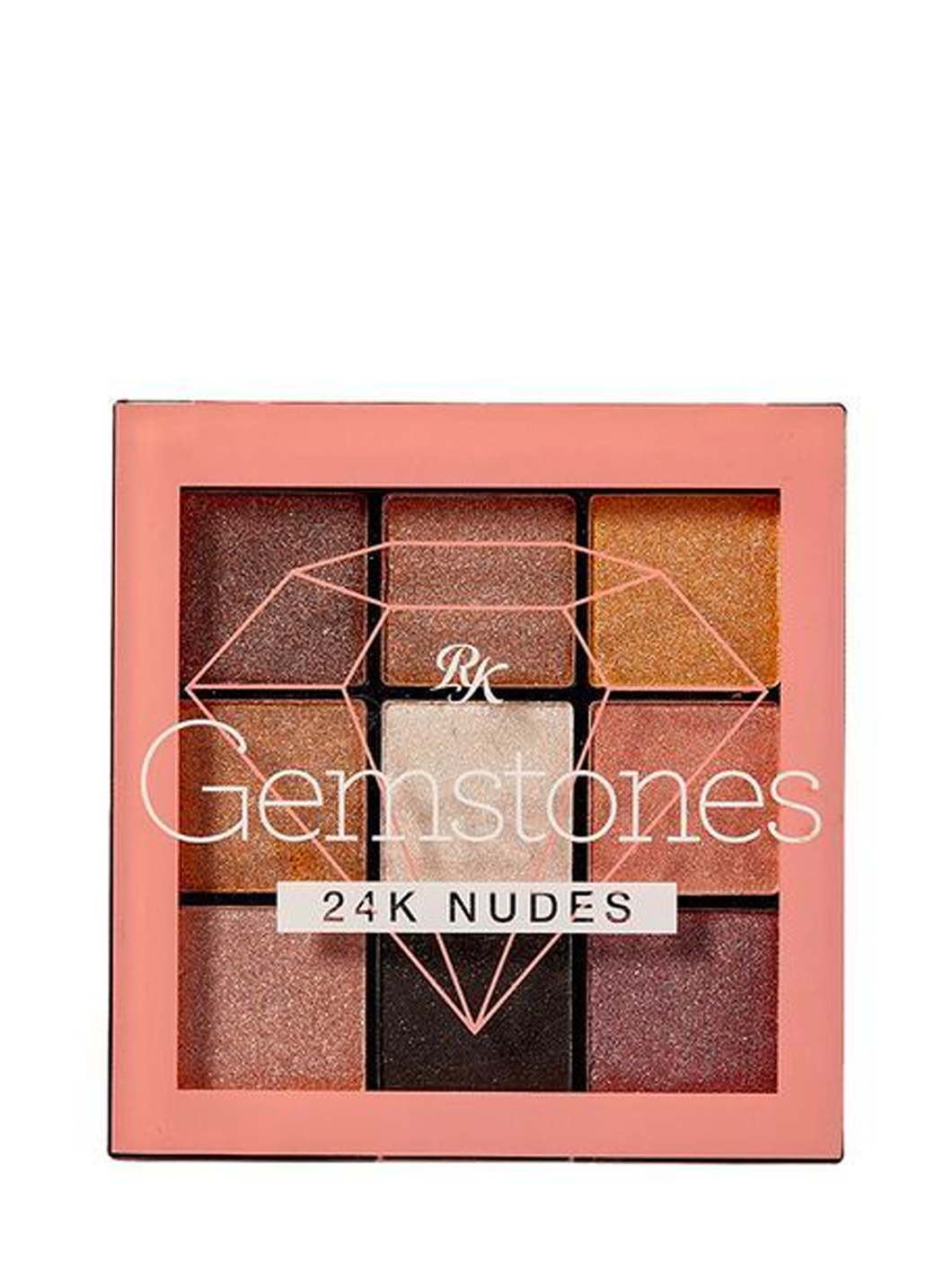 Ruby Kisses Gemstones Eyeshadow Palette RMPS04
