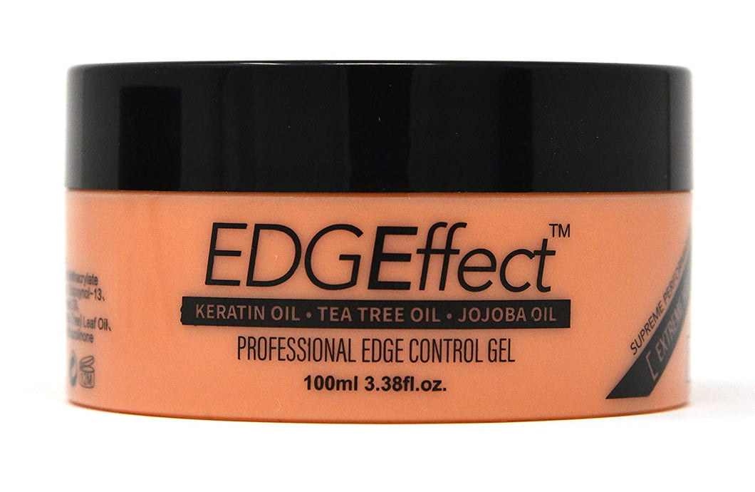 Magic Collection Edgeffect Edge Gel Extreme Hold [Peach] Keratin/Tea Tree/Jojoba 3.38Oz EEF004